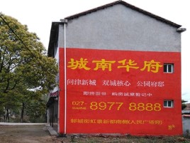 兴安百分之90的人都不了解的农村墙体广告